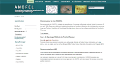 Desktop Screenshot of anofel.net